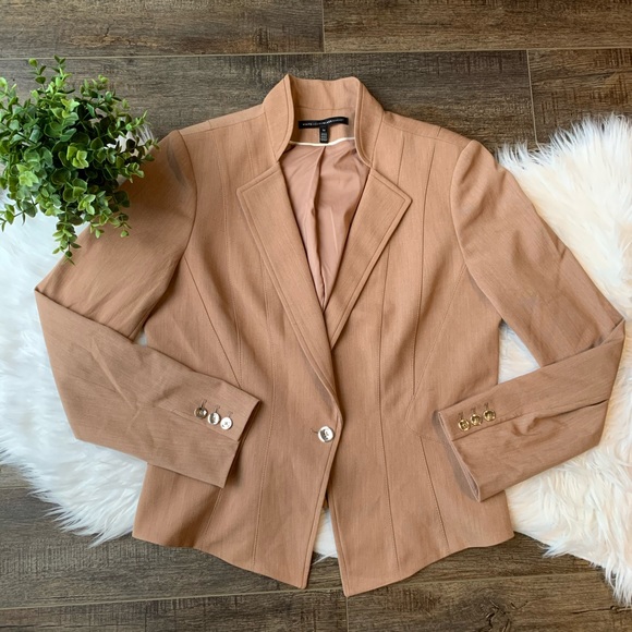 ❤️SOLD WHBM Heathered seasonless blazer jacket - Picture 2 of 8